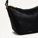 Small Ziptop Crossbody - Black