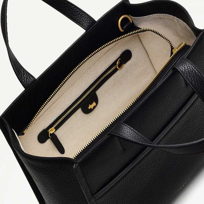 Medium Ziptop Grab - Black