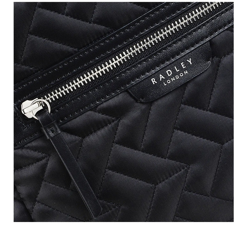 Finsbury Park Ziptop Backpack - Black