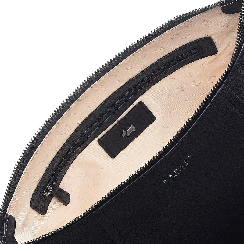 Wood Street 2.0 Ziptop Crossbody - Black