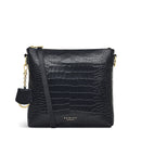 Medium Ziptop Crossbody - Black