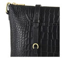 Medium Ziptop Crossbody - Black