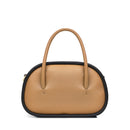 Bexley Colour Block Ziptop Grab - Butterscotch