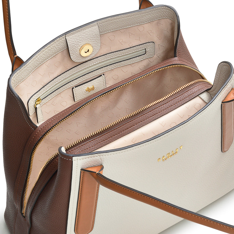 Baylis Color Block Ziptop Shoulder - Birch