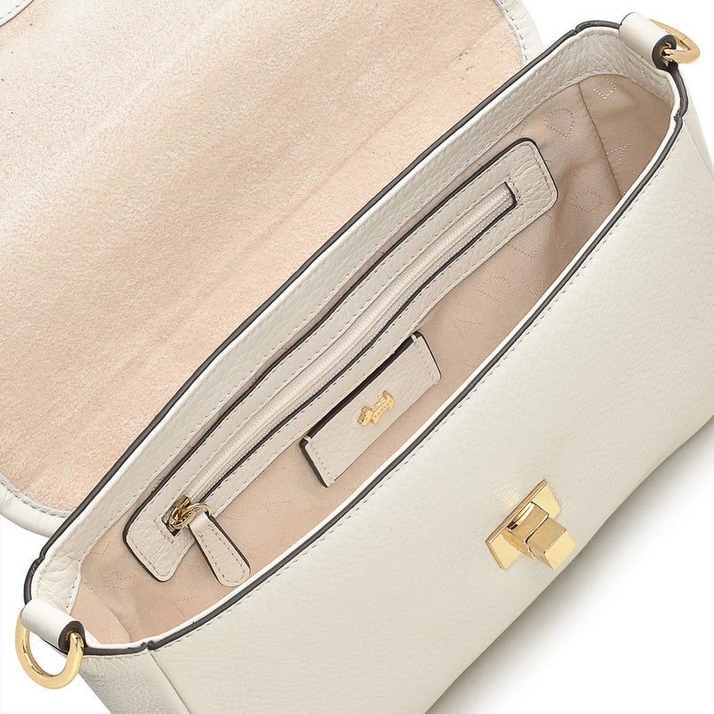 Heirloom Place Flapover Crossbody - Chalk