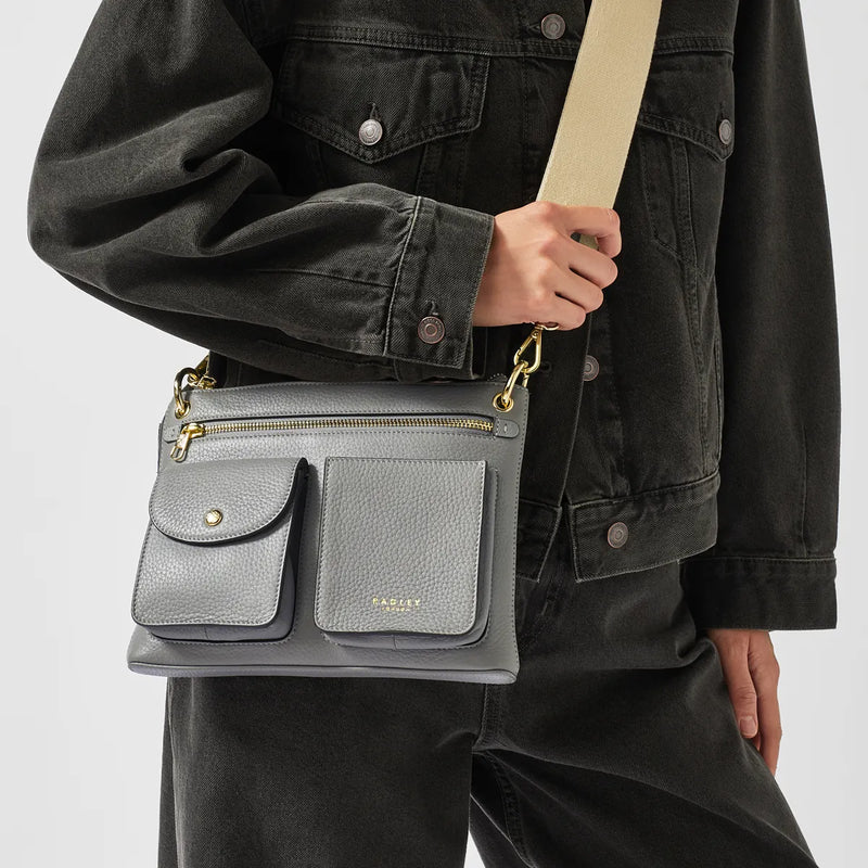 Berwick Street Ziptop Crossbody - Cloud Burst