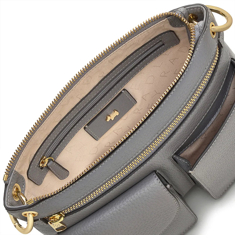 Berwick Street Ziptop Crossbody - Cloud Burst