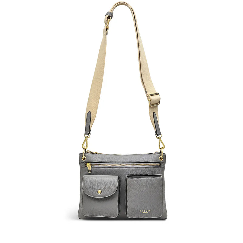 Berwick Street Ziptop Crossbody - Cloud Burst