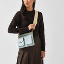 Berwick Street Ziptop Crossbody - Seafoam