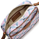 Willow Walk Ziptop Crossbody - Chalk