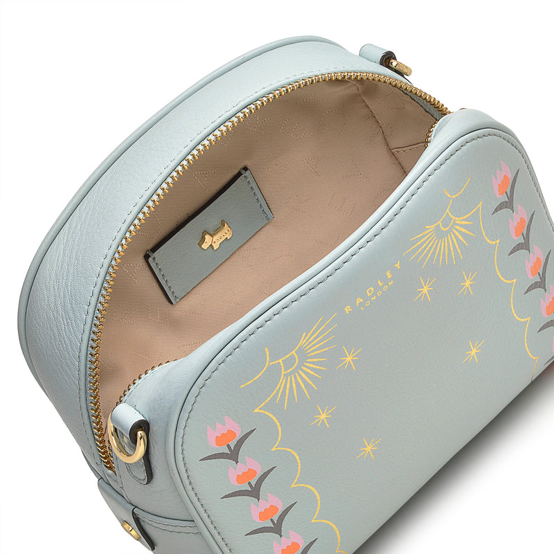 Arden Crescent Around Crossbody - Seafoam