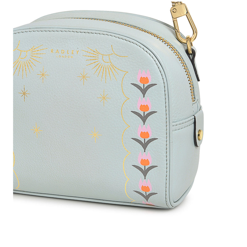 Arden Crescent Around Crossbody - Seafoam
