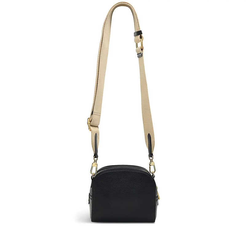 ArdenCrescent ZipAround Crossbody - Black