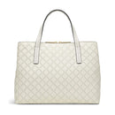 Dukes Place Emboss Ziptop Grab - Chalk