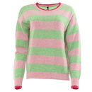 Harlee Stripe Jumper - Pink