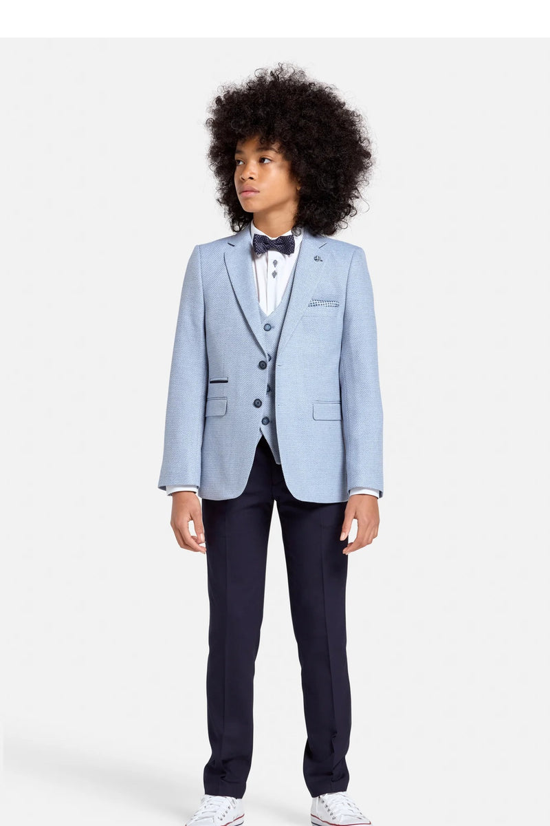 Harold 3 Piece Suit - Ice