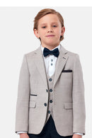 Harold 3 Piece Suit - Stone