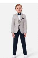 Harold 3 Piece Suit - Stone