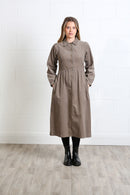 Hazel Shirt Dress - Biscuit