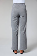 Herringbone Trouser - Light Grey