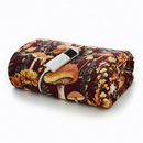 Electric Heated Sherpa Throw - Wine