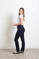 Helen Straight Jean - Dark Wash