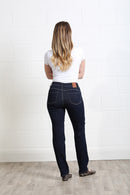 Helen Straight Jean - Dark Wash