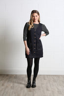 Helena Denim Dress - Dark Indigo