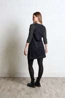 Helena Denim Dress - Dark Indigo