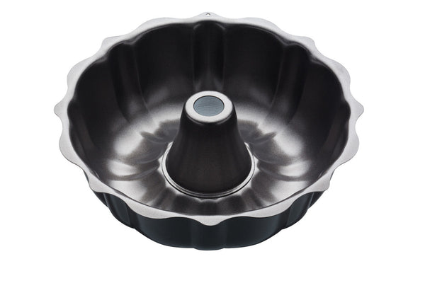 Non-Stick Fluted Ring Cake Pan, 27cm
