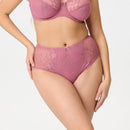 Daily High Waist Brief - Dusty Rose