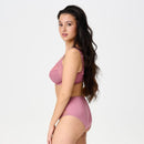 Daily High Waist Brief - Dusty Rose