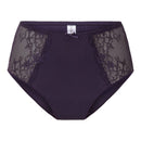 Daily High Waist Brief - Grape