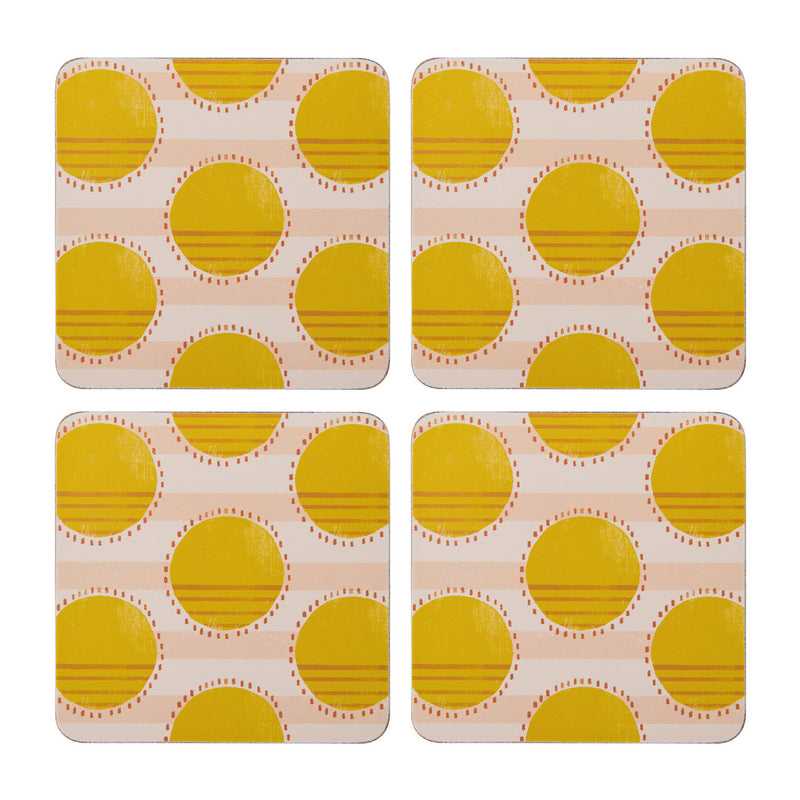 Spot Print Pack of 4 Coasters