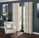 Horizon Readymade Eyelet Curtains - Sand