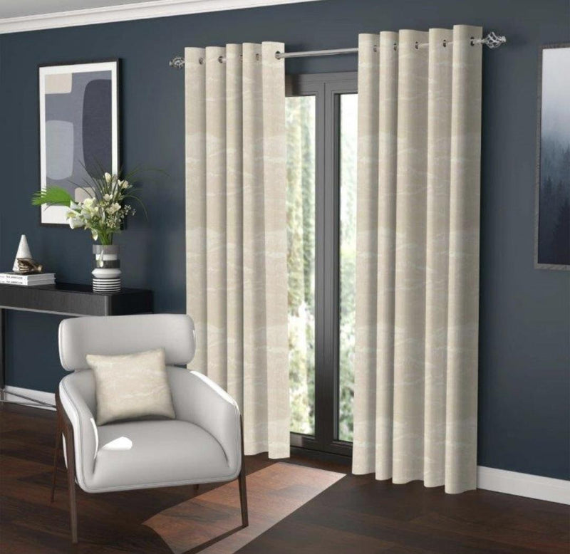 Horizon Readymade Eyelet Curtains - Ivory