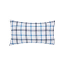 Hunters Check Brushed Cotton Duvet Cover Set - Cobalt/Navy