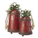 Hanging Rustic Metal Bell Set