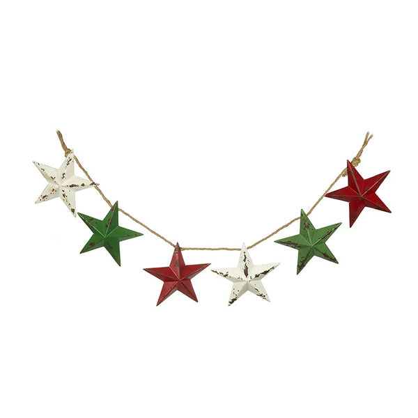 Metal Star Garland