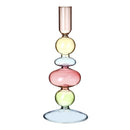 Tall Glass Candle Holder
