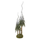 Large Twin Snow Tree Set