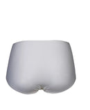2 pack High Waist Brief - White