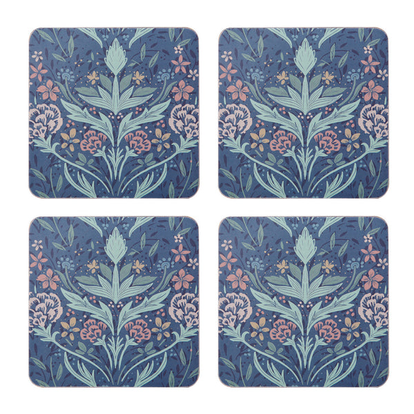 Arts & Craft Pack of 4 Coasters