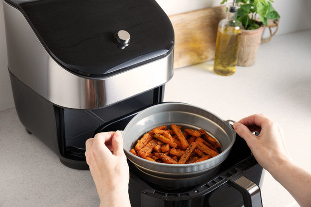 Collapsible Air-Fryer Liner Round - 20 x 20 x 6CM