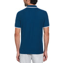 Original Pique Tipped Polo - Poseidon Blue