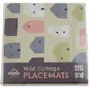 Wild Cottage Coasters - Set of 4