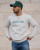 Applique Sweatshirt - Snow Grey