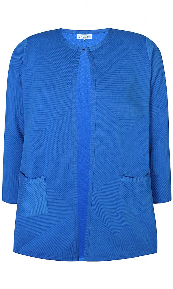 CARDIGAN - Royal/blue