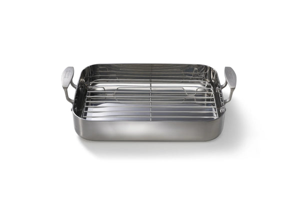 Stainless Steel Roasting Pan with Rack