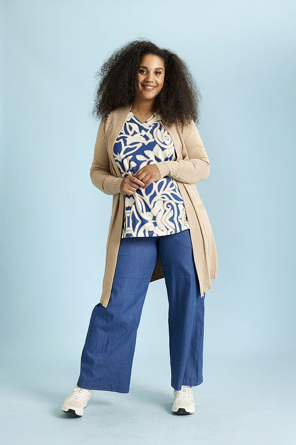 BLUE PRINT TOP - 5747